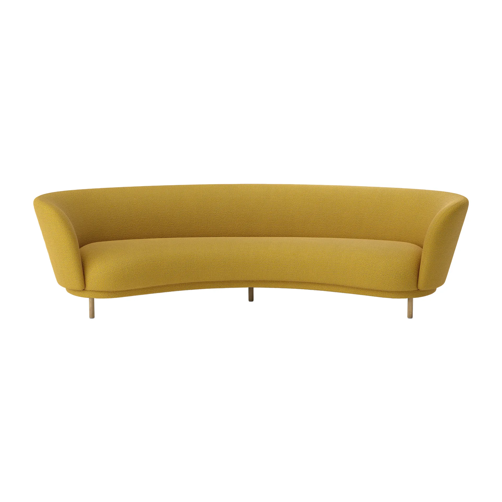 Dandy 4-Sitzer Sofa, Sacho Safire 017-Eichenbeine Massproductions