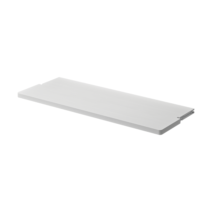 Gridlock Deep Shelf W800 Regalbrett - White stained Ash - Massproductions
