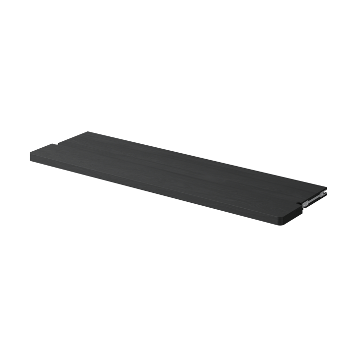 Gridlock Shelf W800 Regalbrett - Black stained Ash - Massproductions