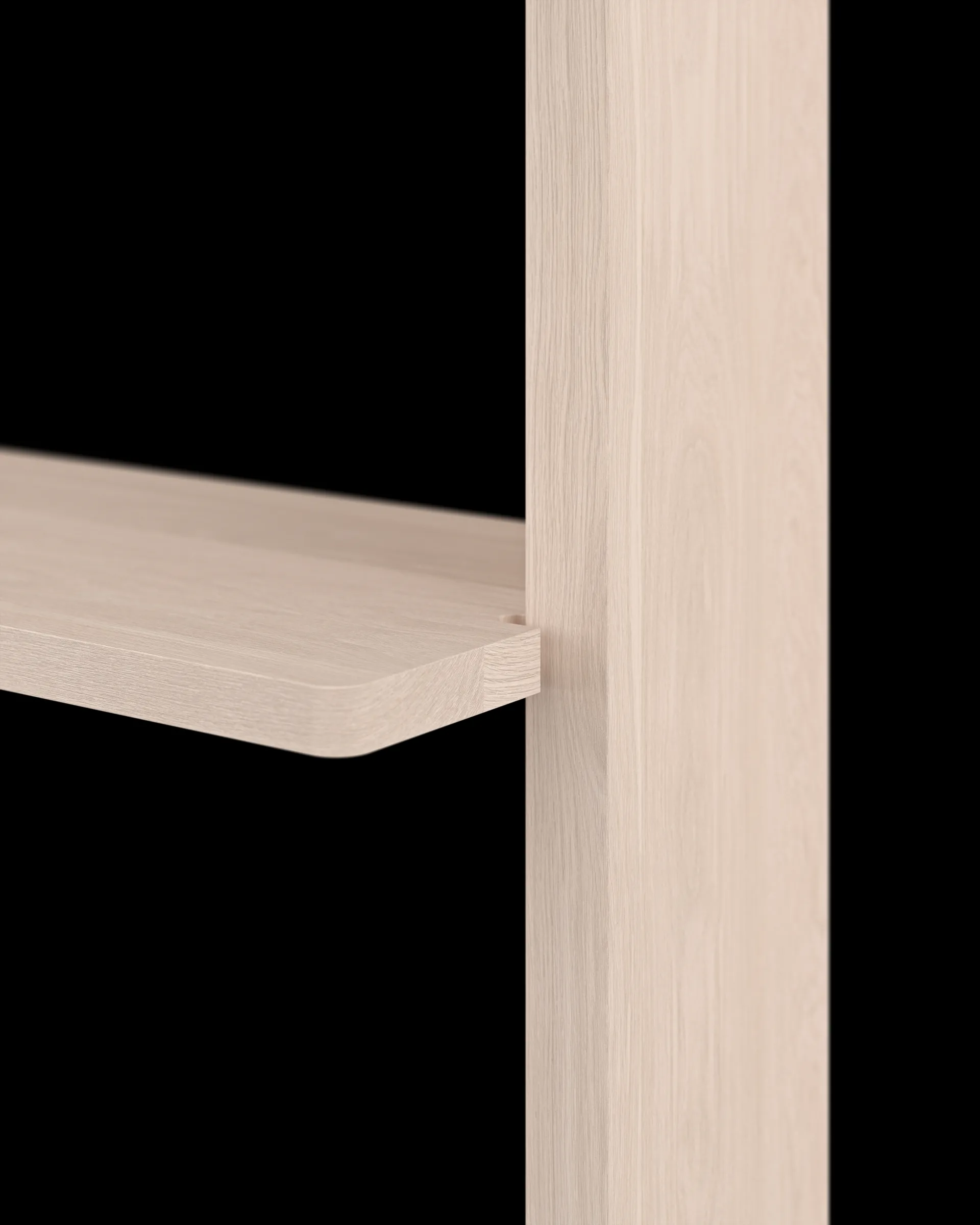 Gridlock - T2-A12-0 Wandregal, Natural Ash Massproductions