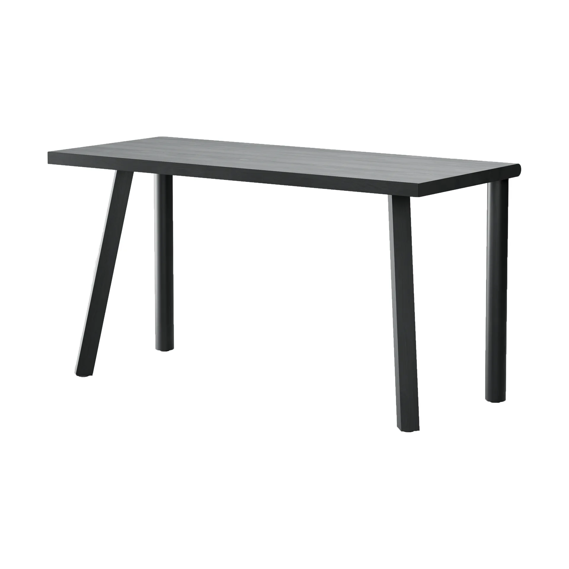 Homework Schreibtisch 140x60 cm, Schwarz gebeizte Esche Massproductions