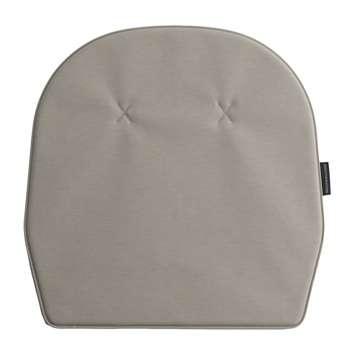 Massproductions Kissen für Tio Stuhl Nature Grey