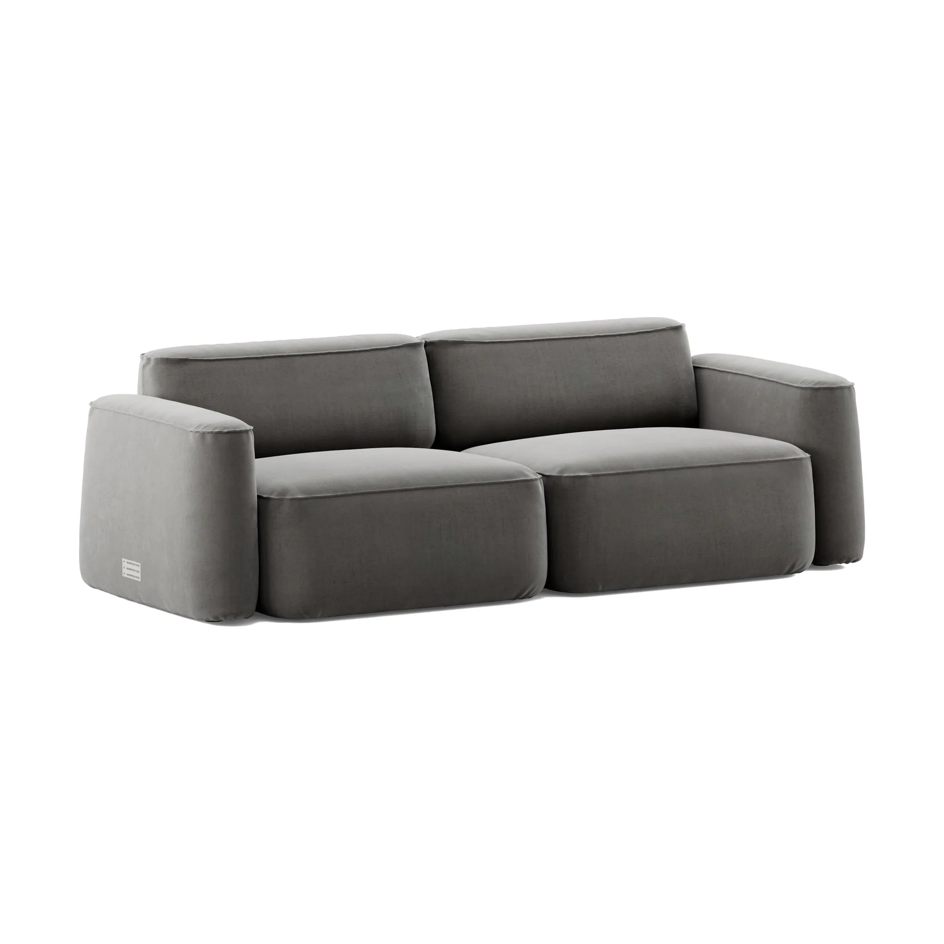 Patch 2,5-Sitzer Sofa, Atlantis 18 Mole Massproductions