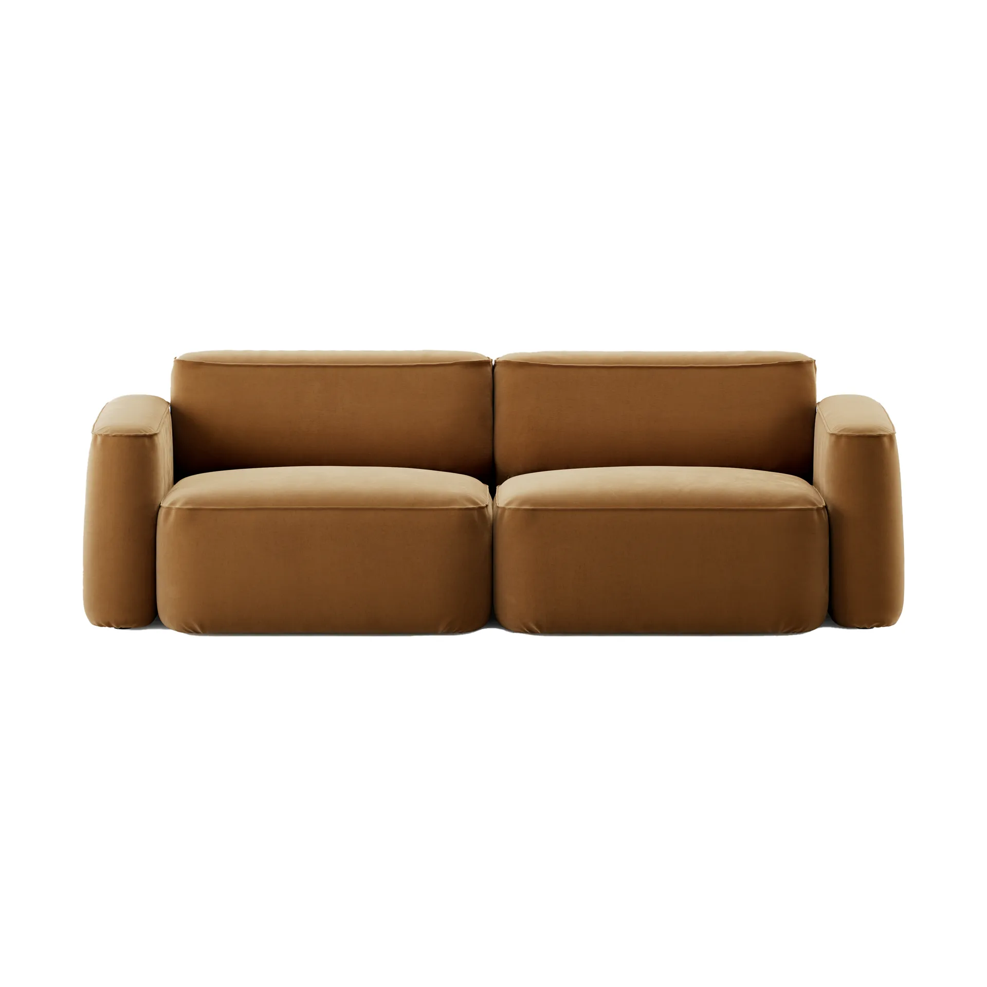 Patch 2,5-Sitzer Sofa, Atlantis 91 Cumin Massproductions