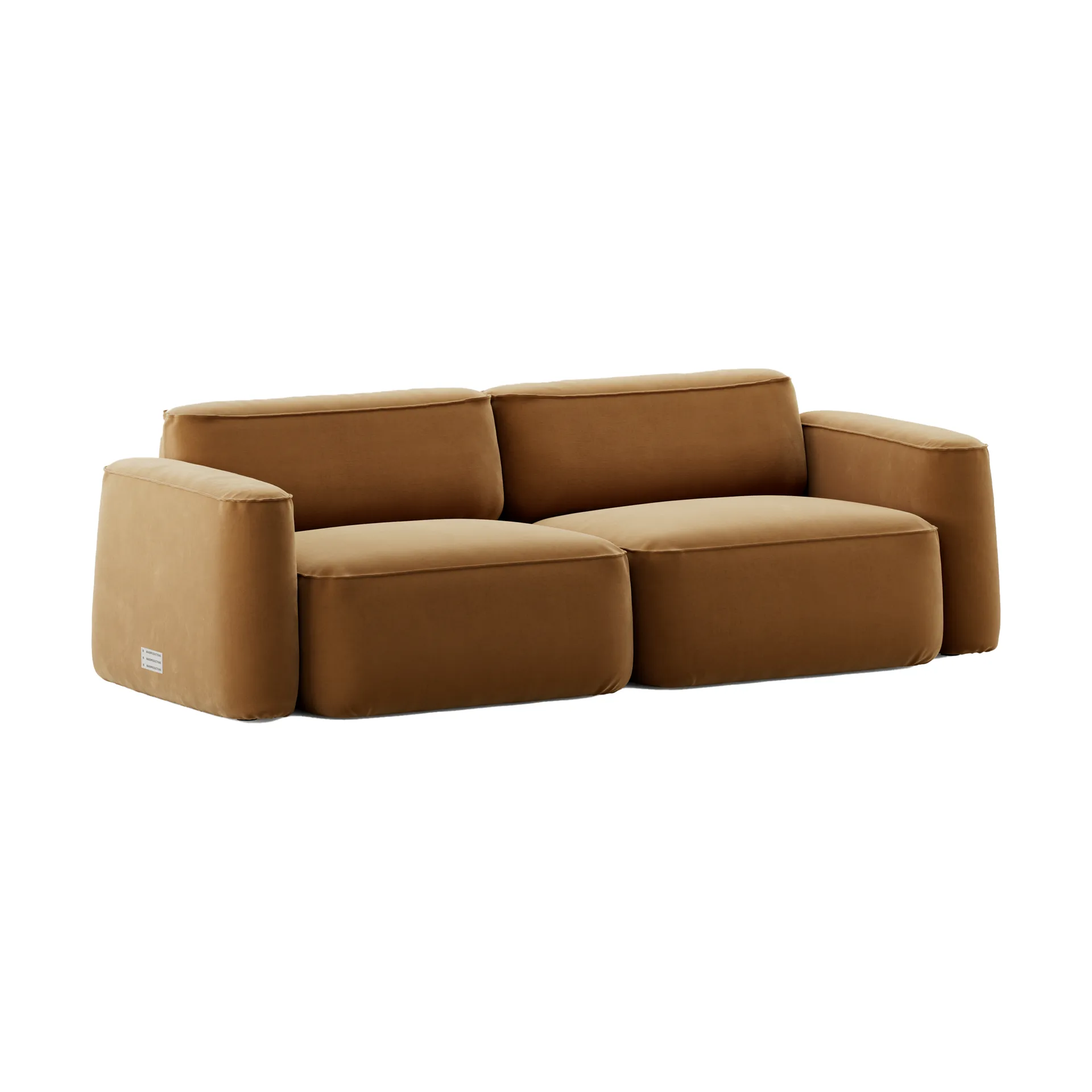 Patch 2,5-Sitzer Sofa, Atlantis 91 Cumin Massproductions