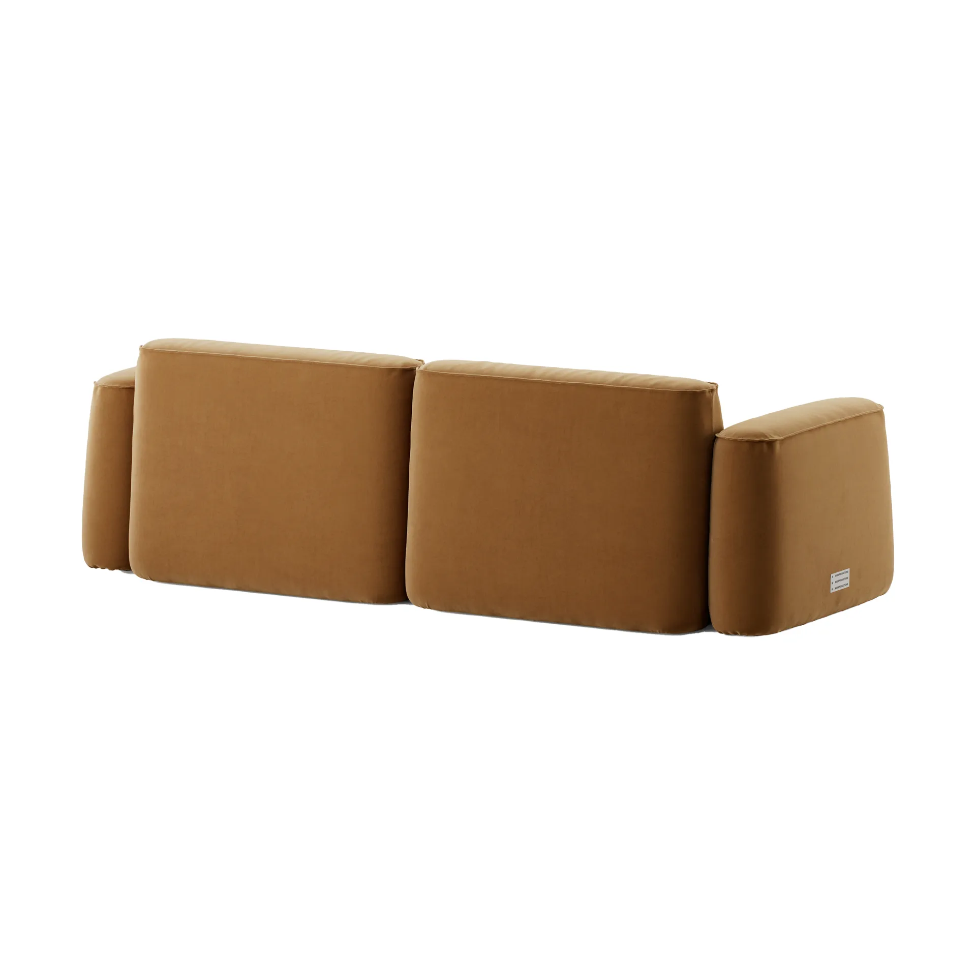 Patch 2,5-Sitzer Sofa, Atlantis 91 Cumin Massproductions