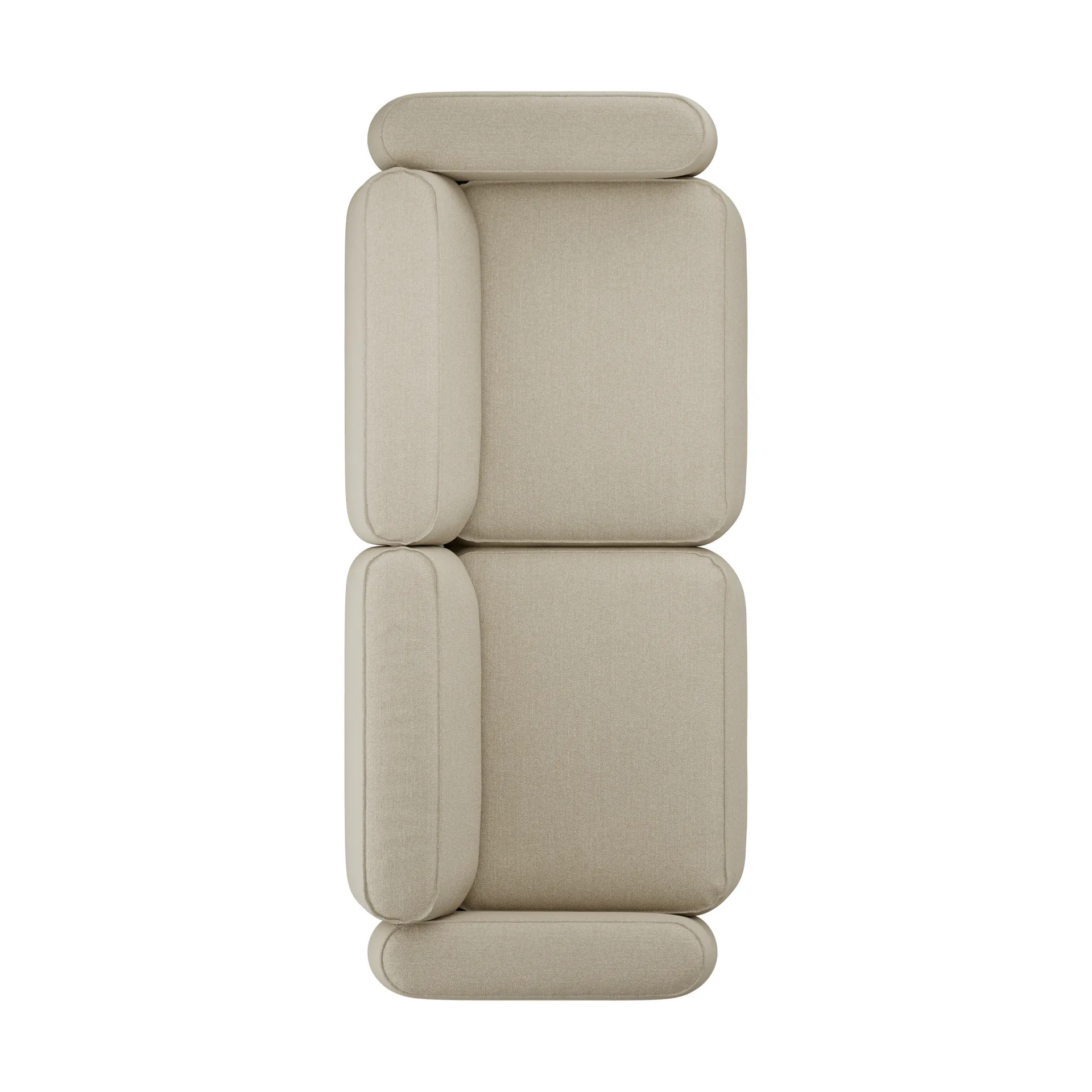 Patch 2,5-Sitzer Sofa, Ecriture 240 Massproductions