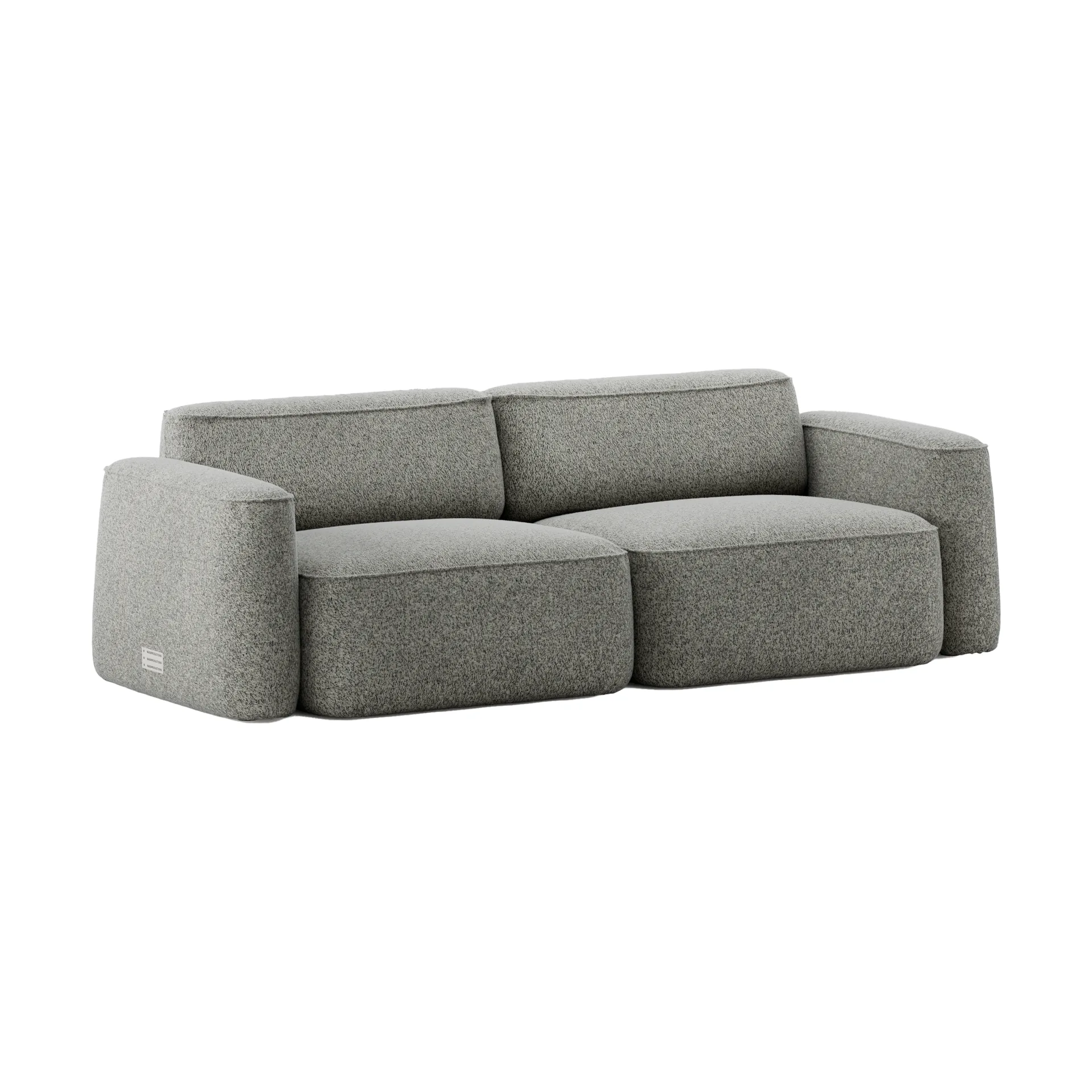 Patch 2,5-Sitzer Sofa, Spiral 23 Monochrome Massproductions