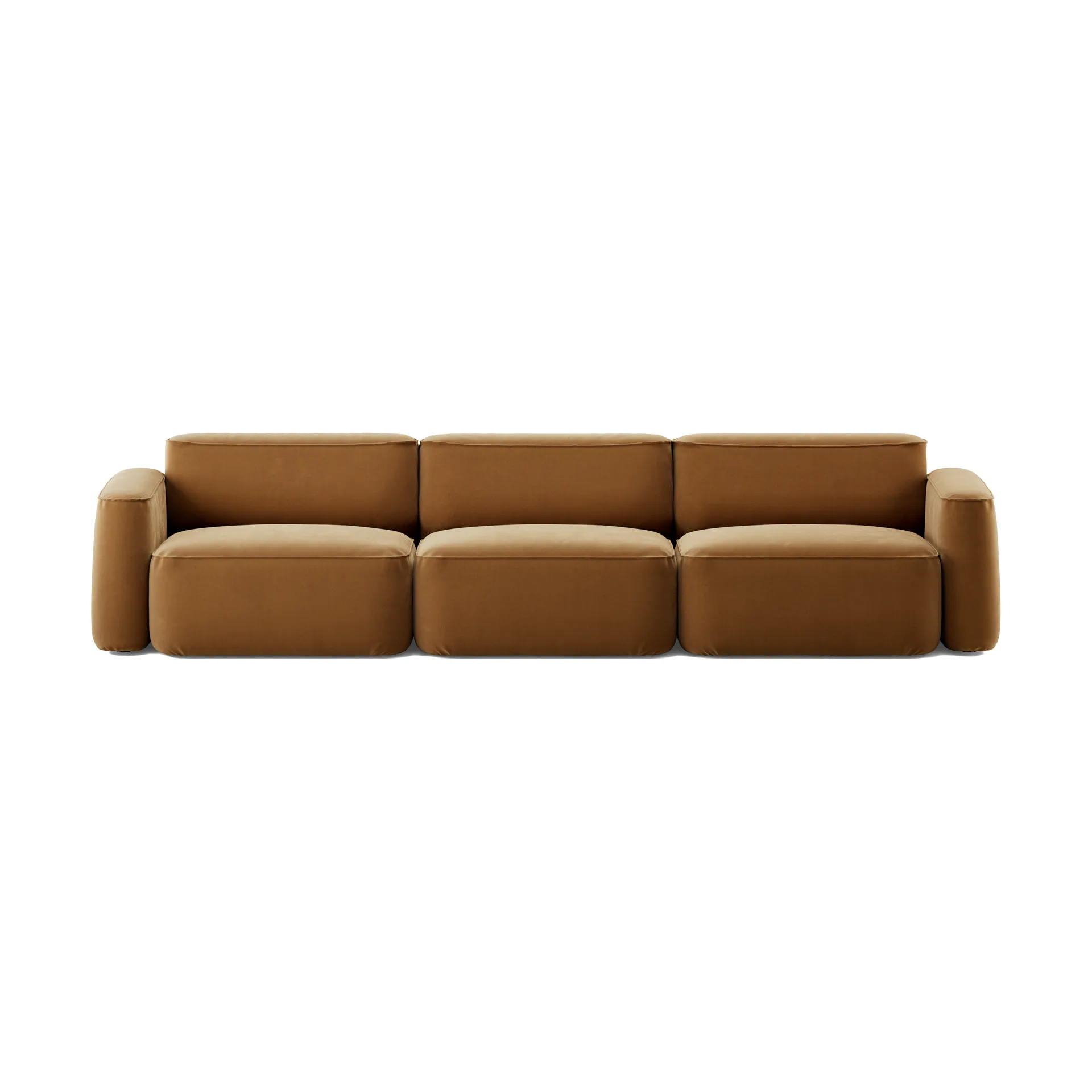 Patch 3-Sitzer Sofa, Atlantis 91 Cumin Massproductions