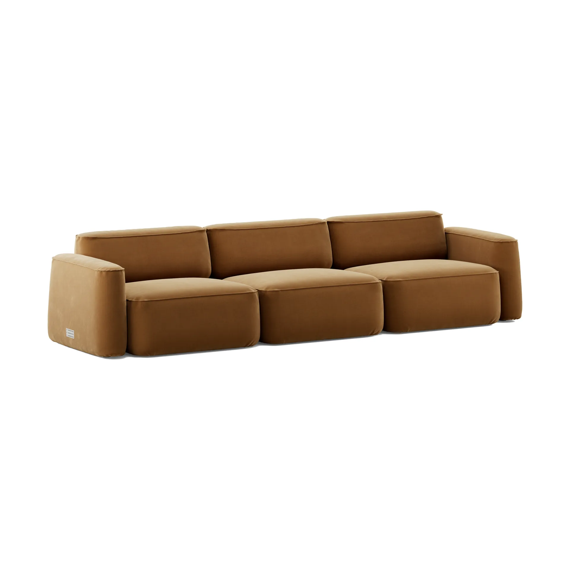 Patch 3-Sitzer Sofa, Atlantis 91 Cumin Massproductions