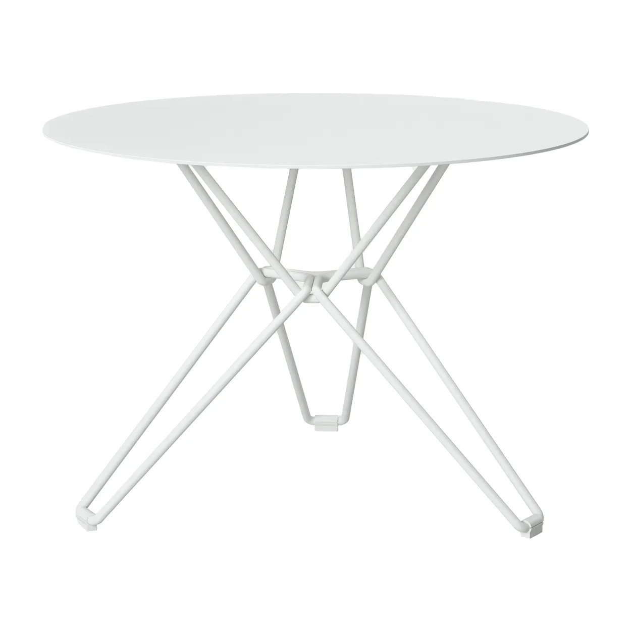 Massproductions Tio Beistelltisch Ø60cm White