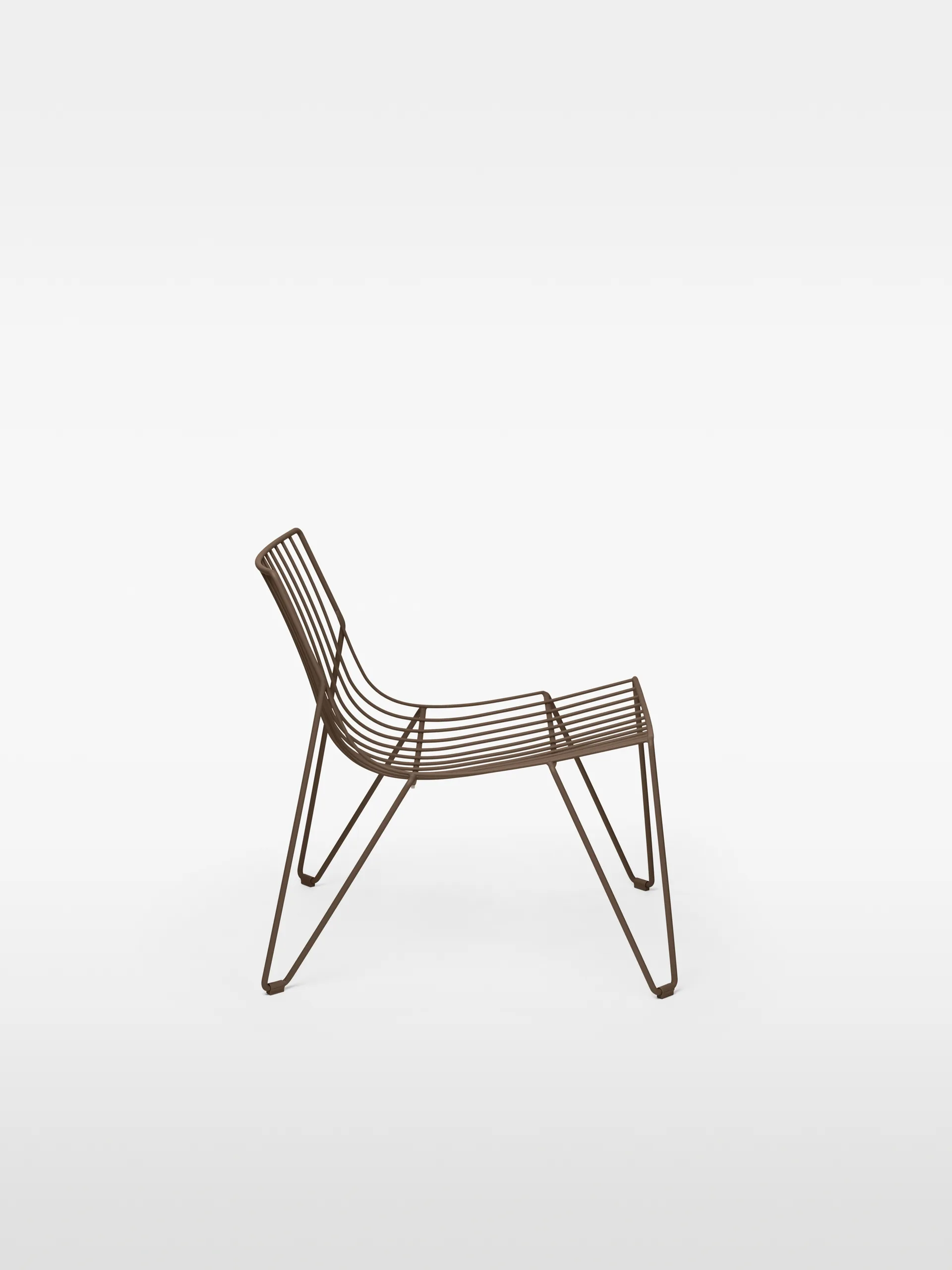 Tio easy chair Loungesessel, Pale Brown Massproductions