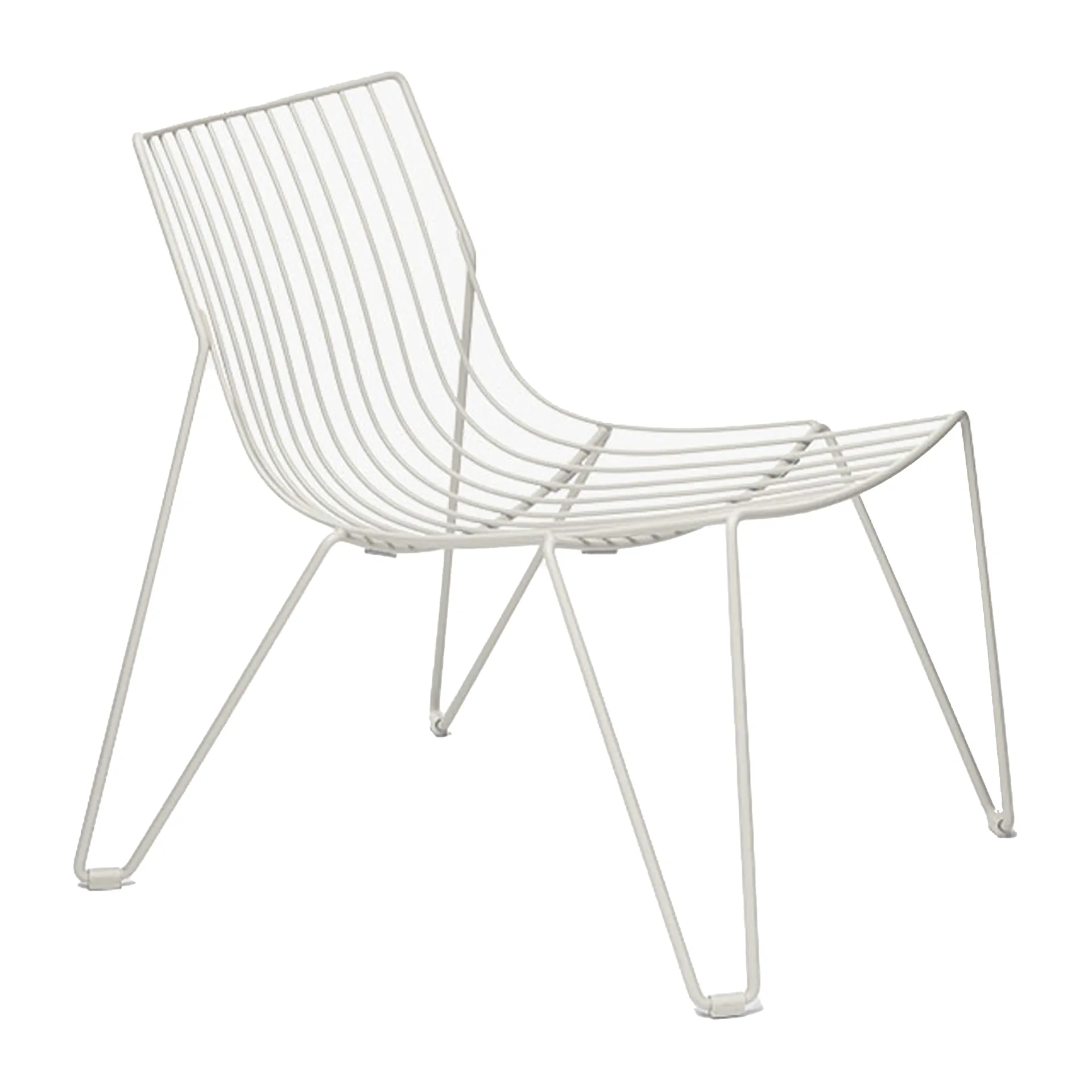 Tio easy chair Loungesessel, White Massproductions
