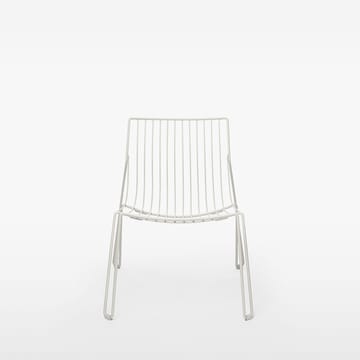 Tio easy chair Loungesessel - White - Massproductions