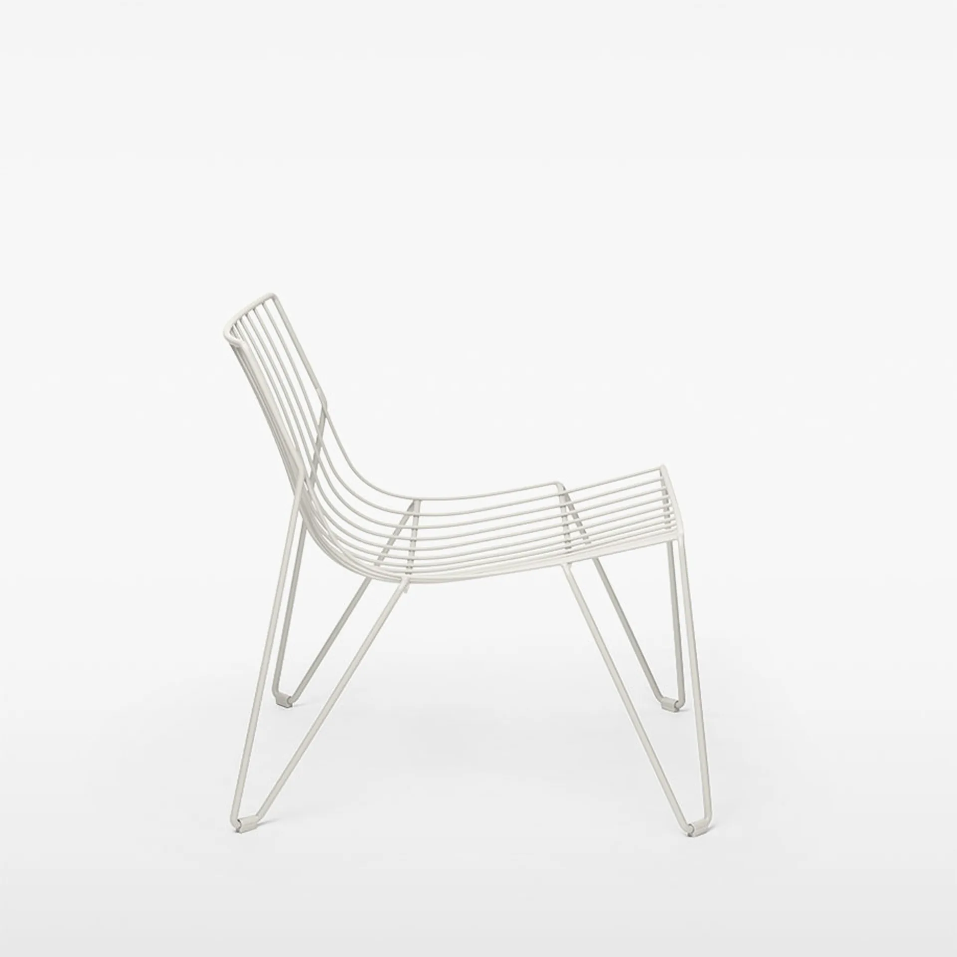 Tio easy chair Loungesessel, White Massproductions