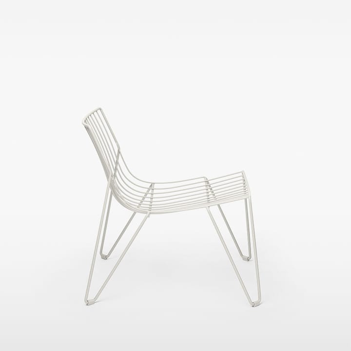 Tio easy chair Loungesessel - White - Massproductions