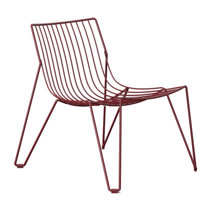 Tio easy chair Loungesessel - Wine Red - Massproductions