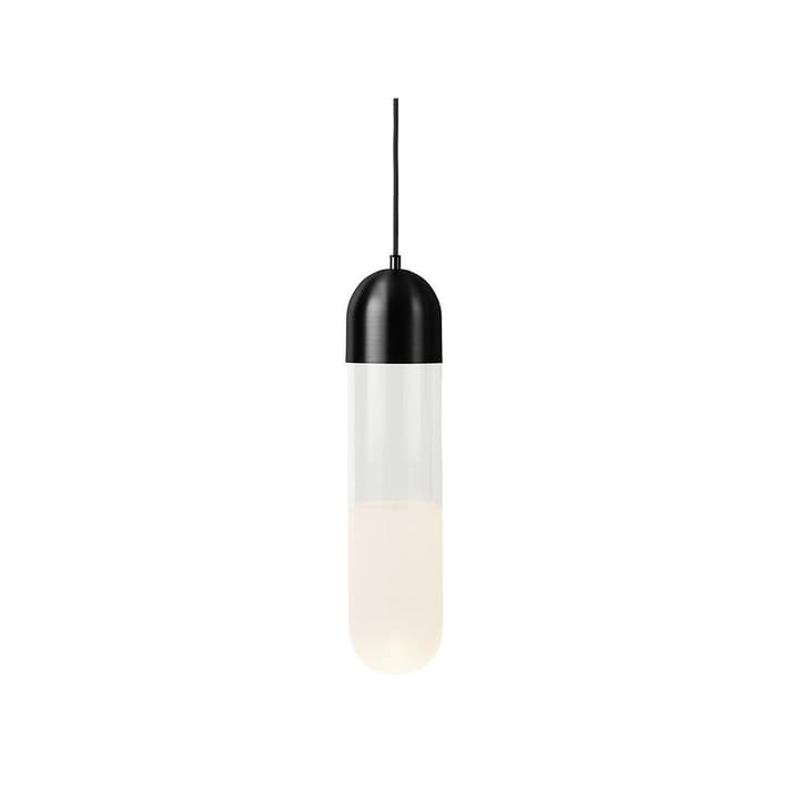 Firefly Pendelleuchte - Black, Glas/sandgestrahlte Glasscheibe - Mater