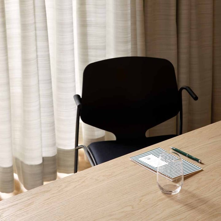Nova Sea Stuhl, Black, schwarzes Stahlgestell Mater