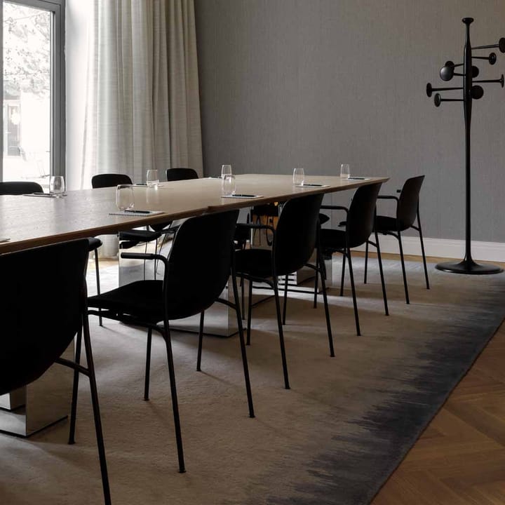 Nova Sea Stuhl, Black, schwarzes Stahlgestell Mater