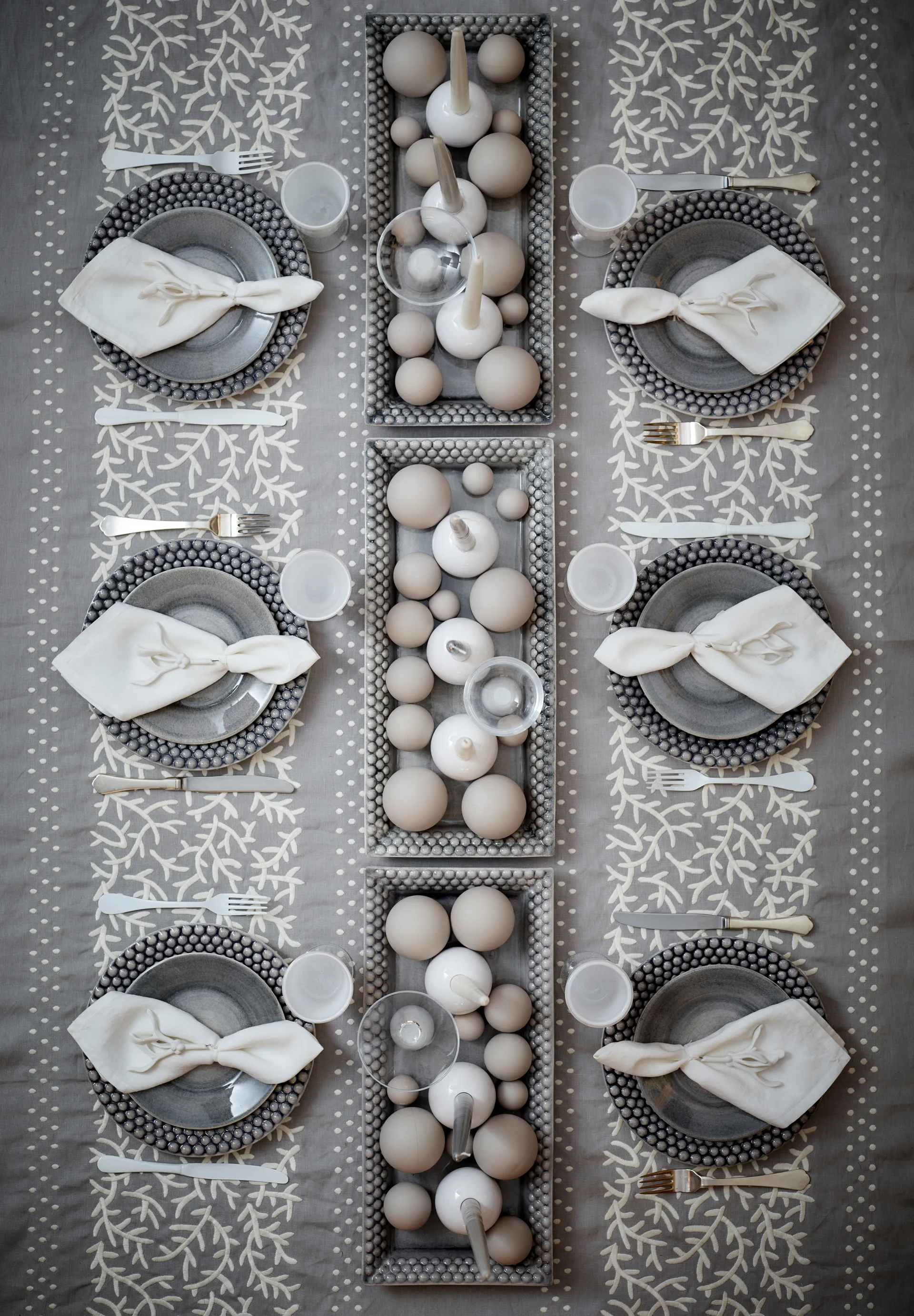 Basic Teller 21cm, Grau Mateus