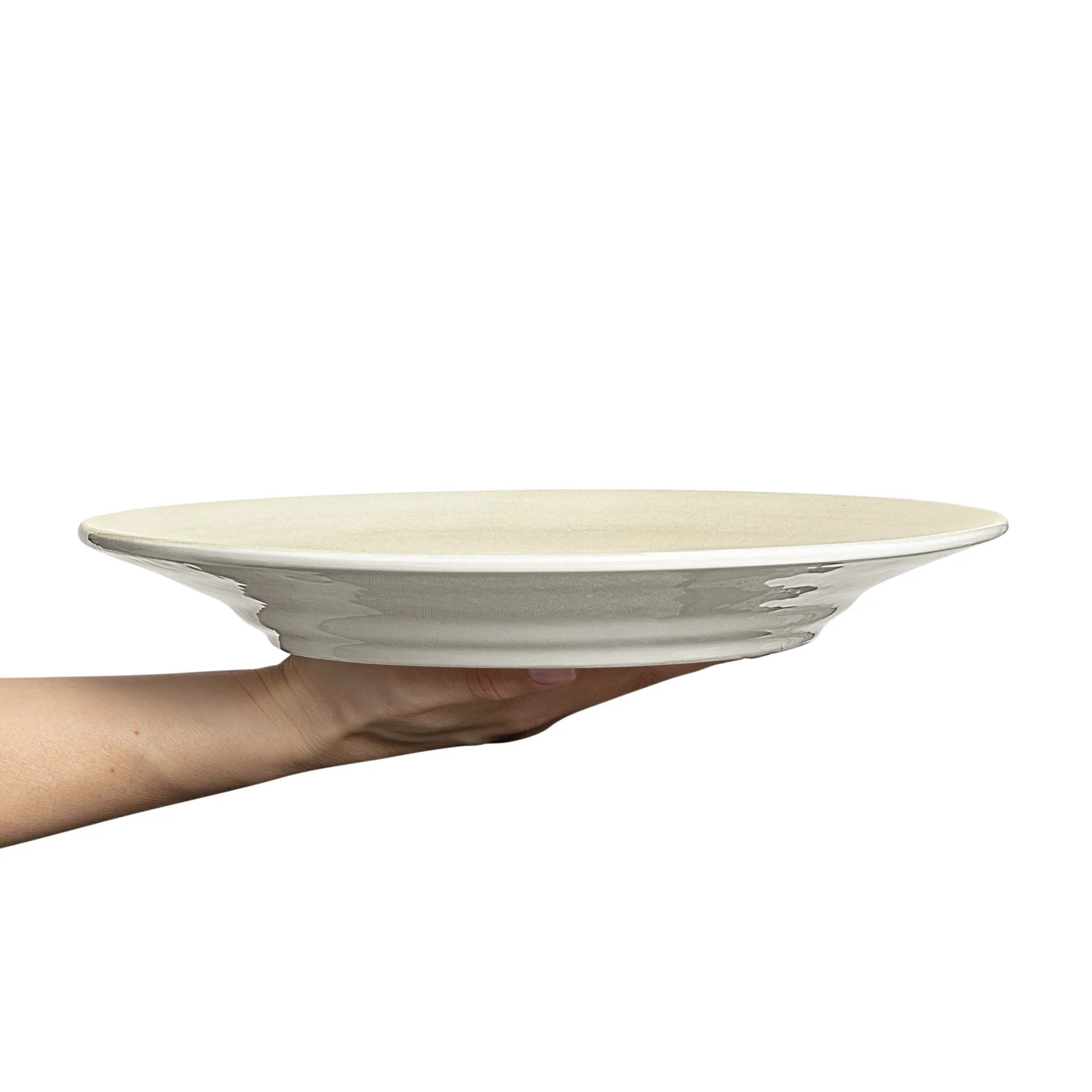 Basic Teller 31cm, Sand Mateus