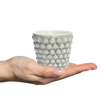 Bubbles Espressobecher 10cl - Grau - Mateus