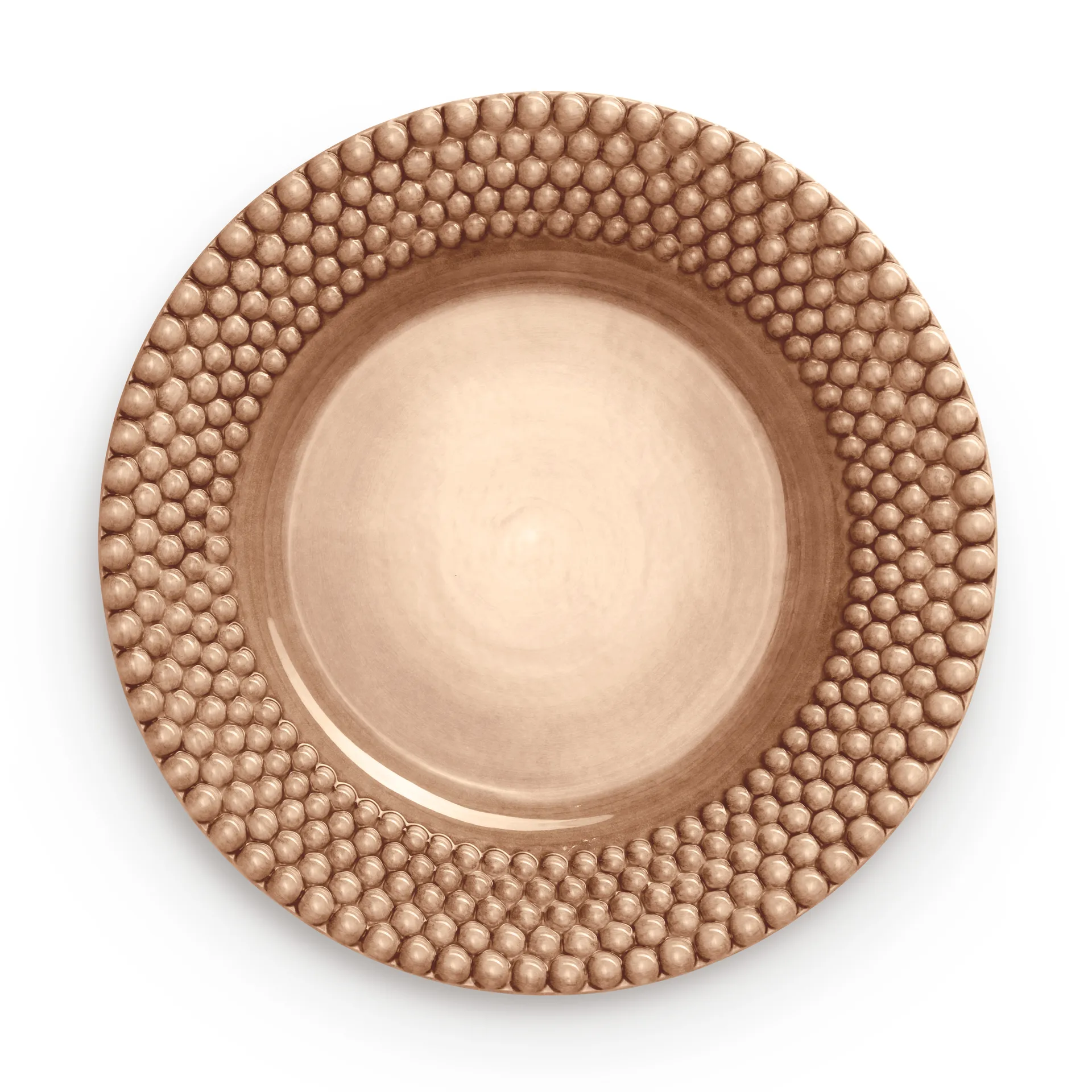 Bubbles Teller 42cm, Cinnamon Mateus