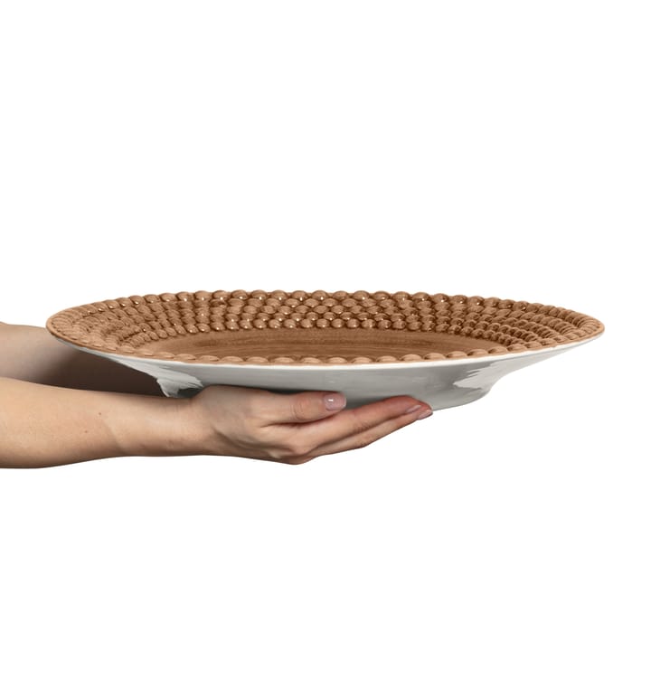 Bubbles Teller 42cm, Cinnamon Mateus