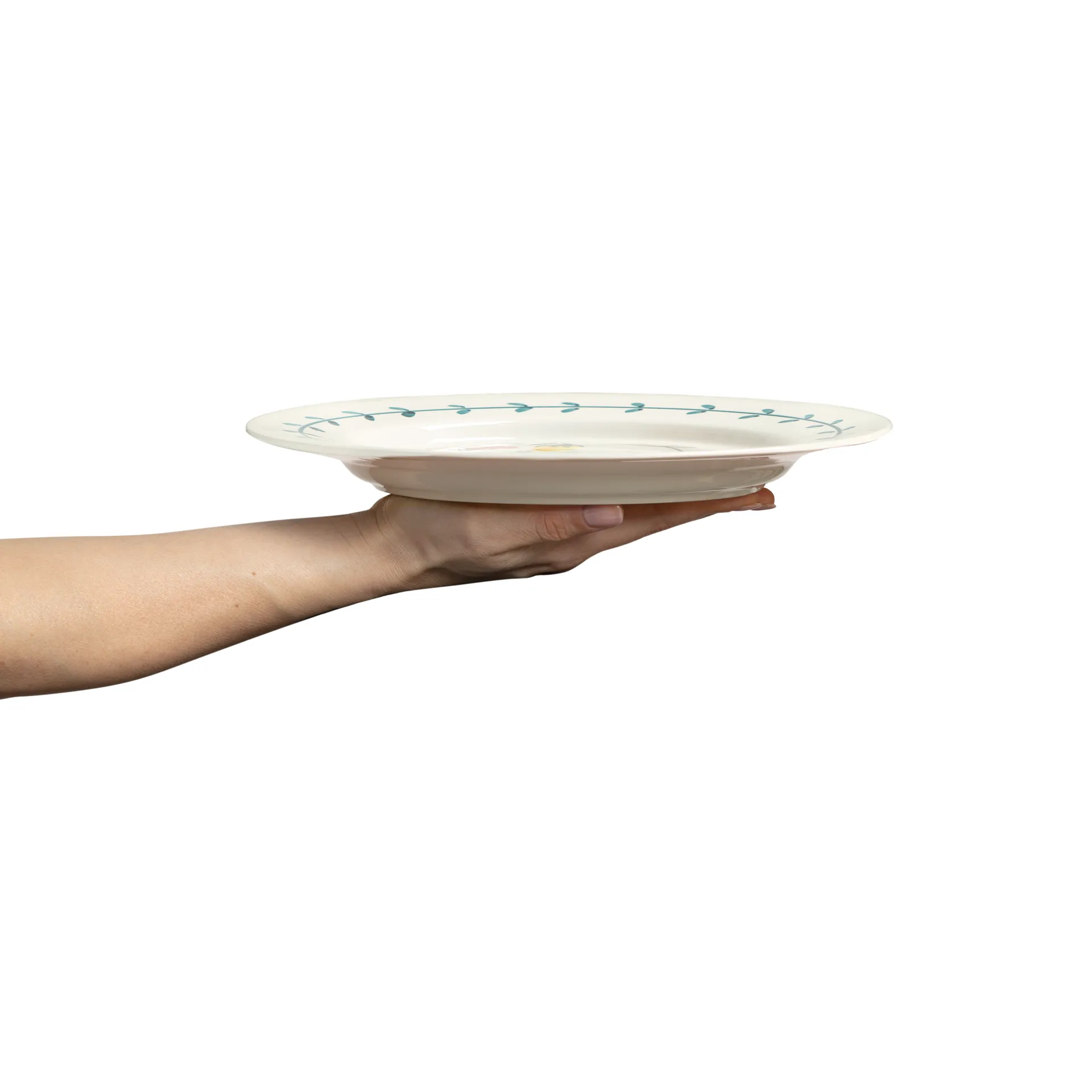 Flowers Tulips Essteller Ø28 cm, Weiß Mateus