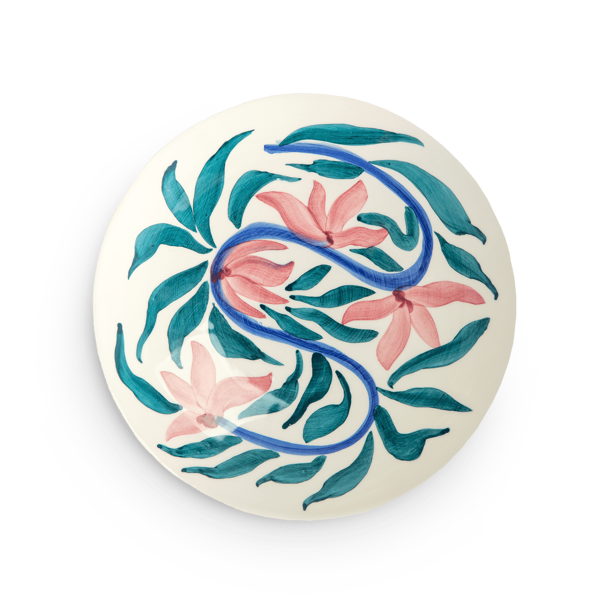 Mateus Flowers Water Lilies Teller Ø20 cm Weiß