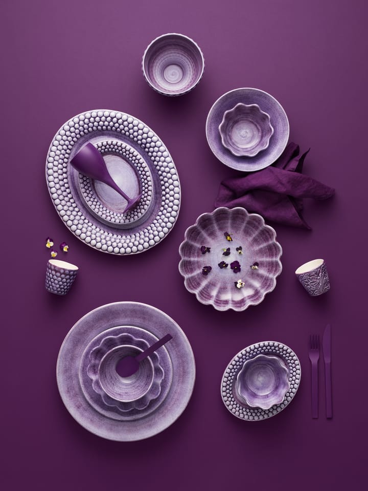 Lace Espressotasse 10cl - Violett - Mateus
