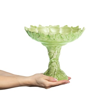 Lace Fruchtschale Ø25cm - Grün - Mateus