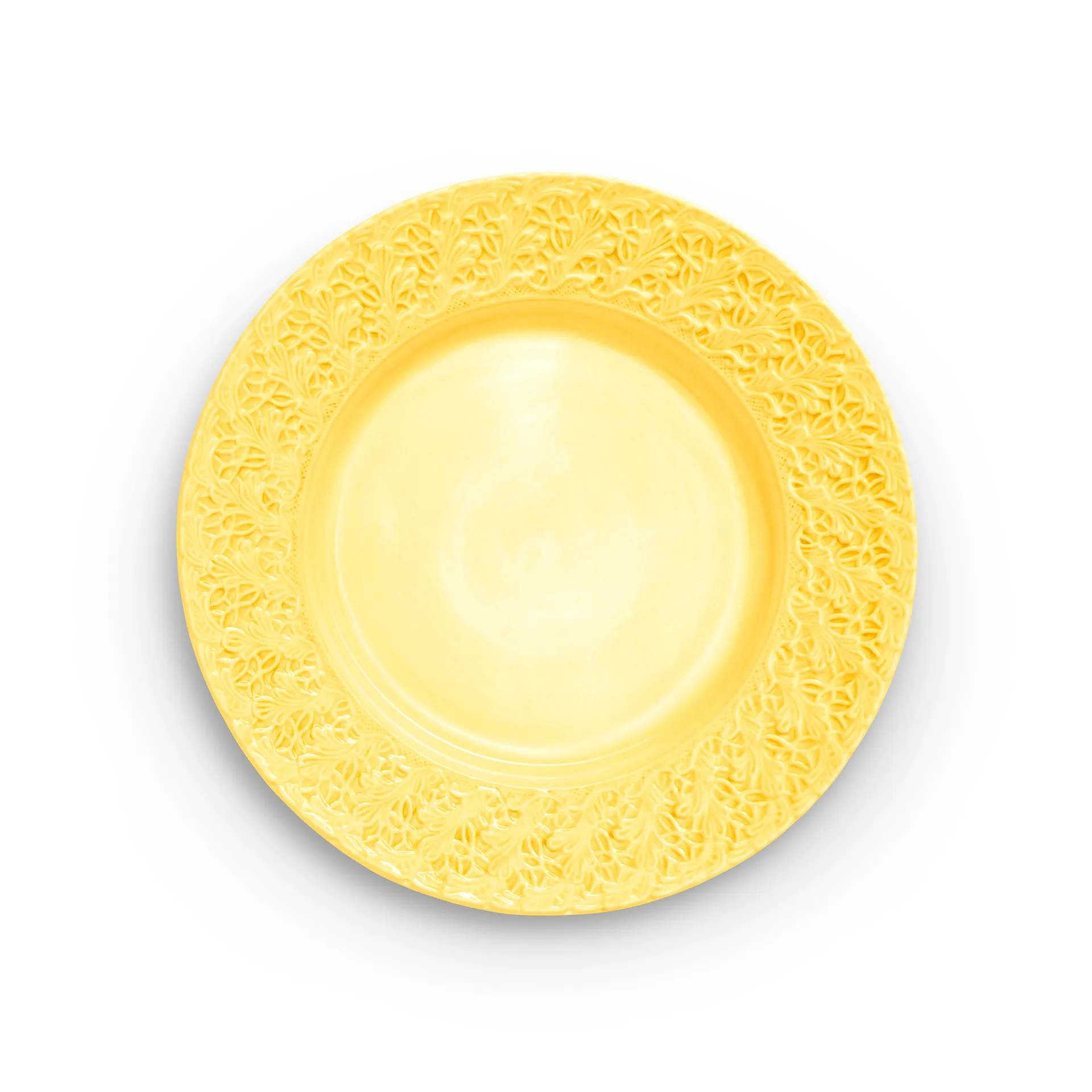 Lace Teller 32cm, Gelb Mateus