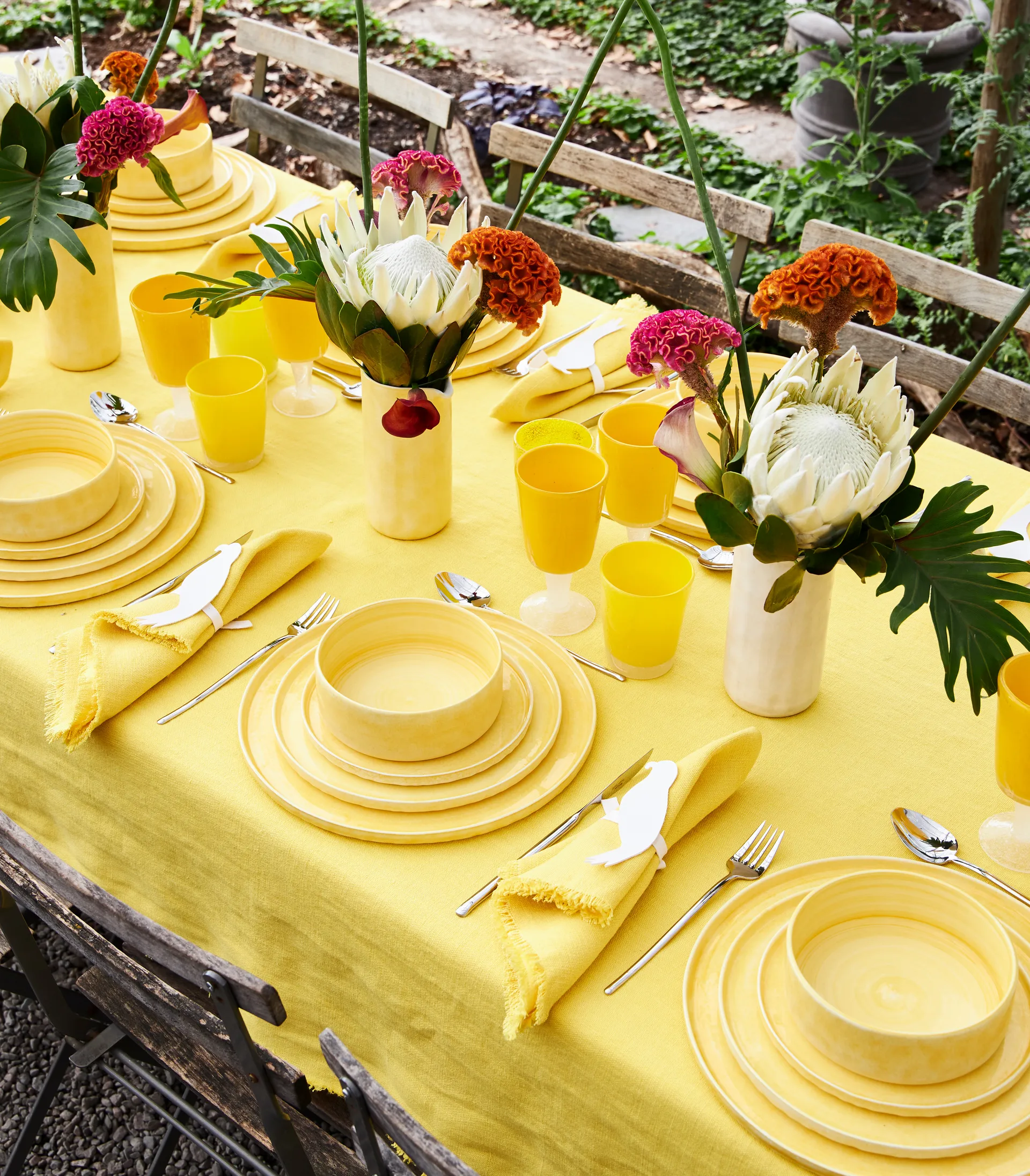 MSY Teller 20cm, Gelb Mateus