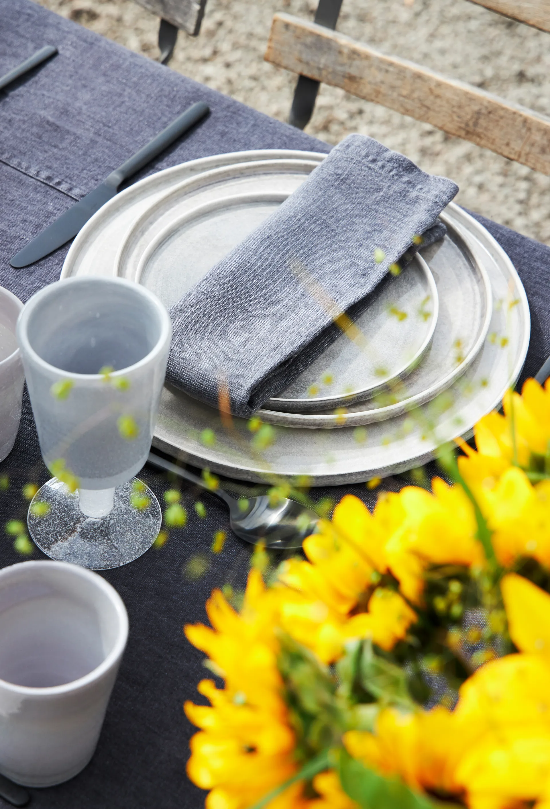 MSY Teller 25cm, Icy blue Mateus