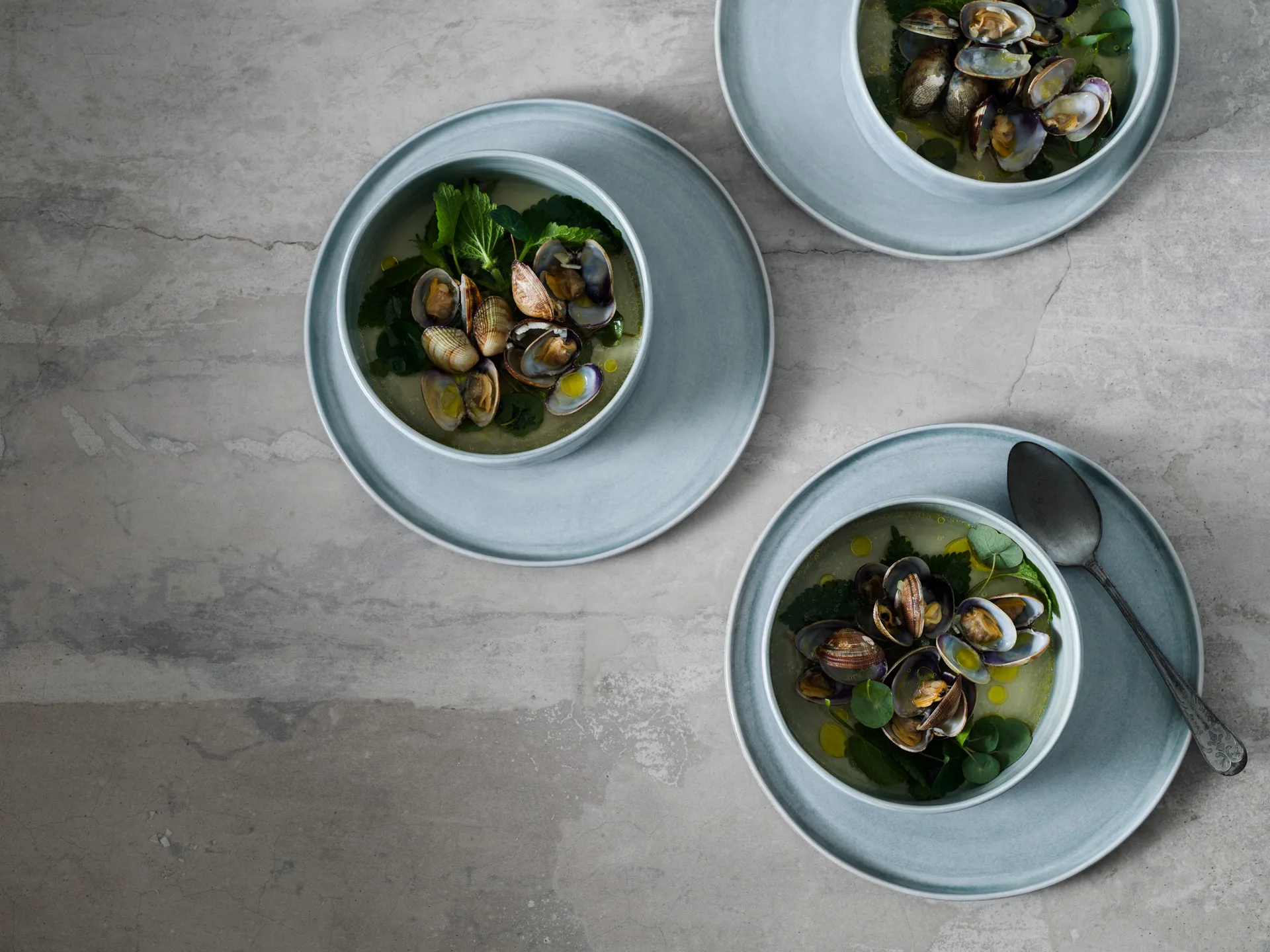 MSY Teller 25cm, Icy blue Mateus