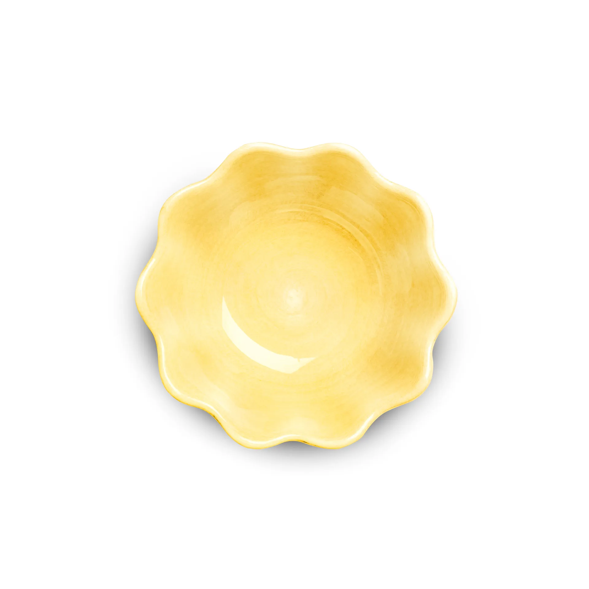 Oyster Schale Ø13cm, Gelb Mateus