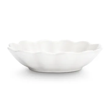 Oyster Schale 16x18 cm - Weiß - Mateus
