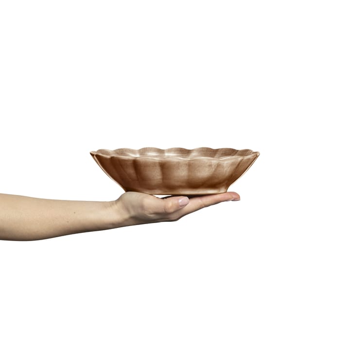 Oyster Schale 18 x 23cm, Cinnamon Mateus