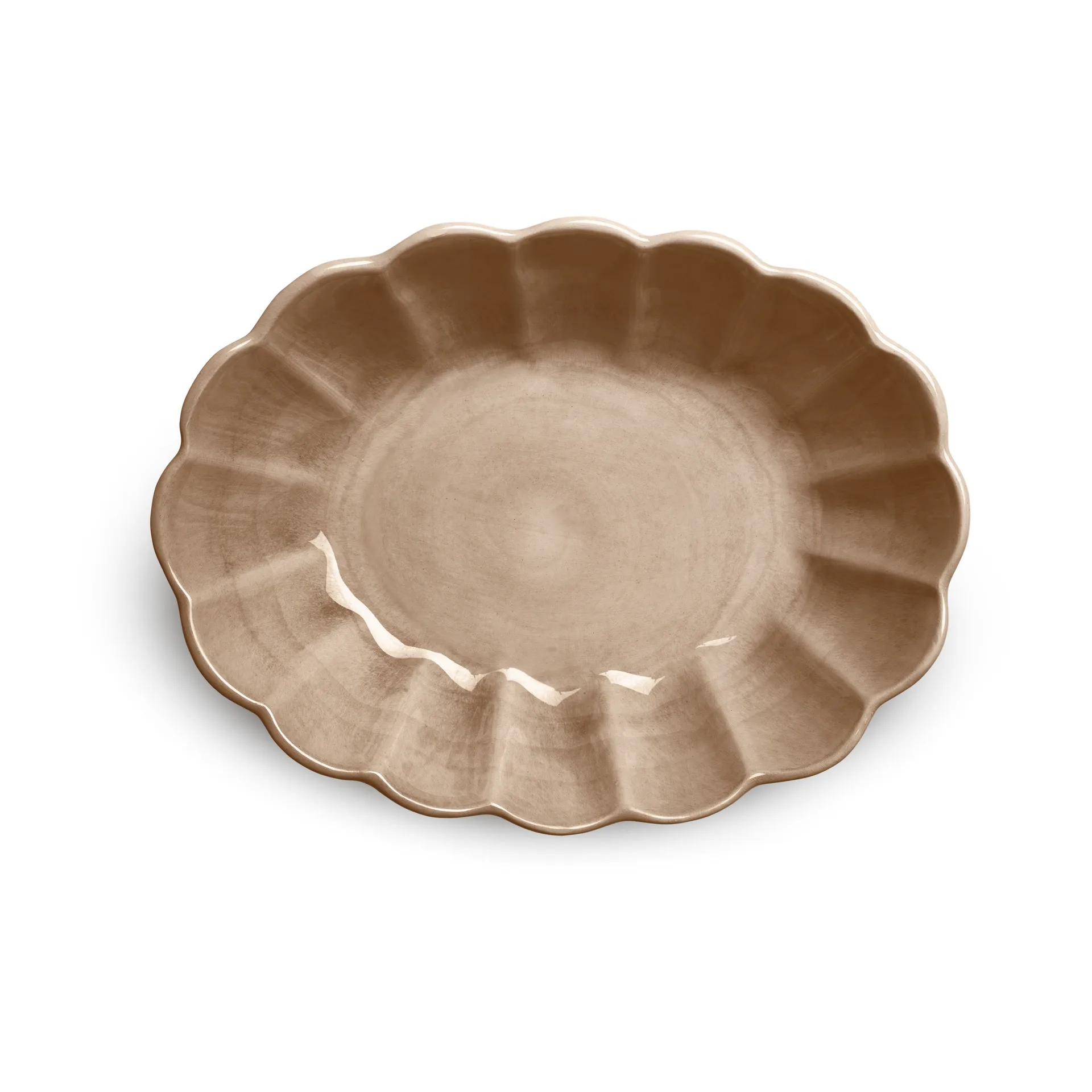 Oyster Schale 18 x 23cm, Cinnamon Mateus