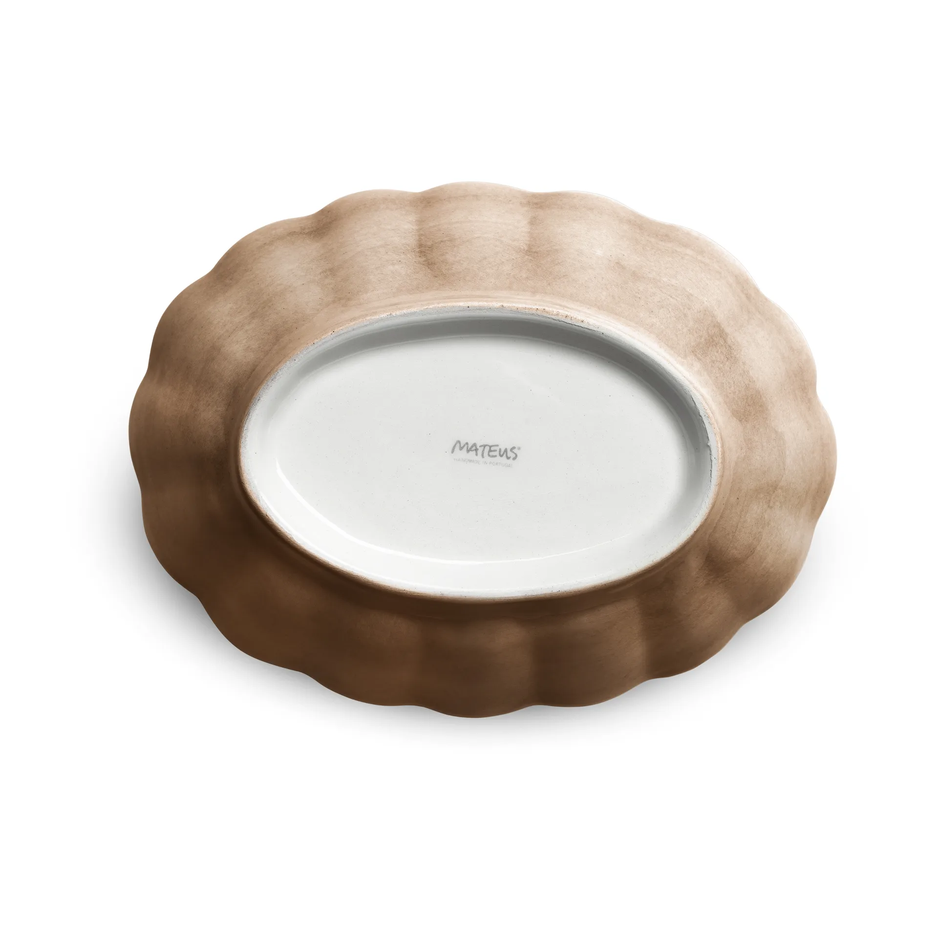 Oyster Schale 18 x 23cm, Cinnamon Mateus