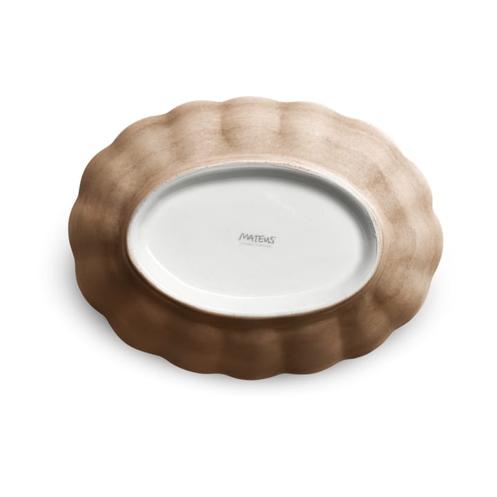 Oyster Schale 18 x 23cm, Cinnamon Mateus