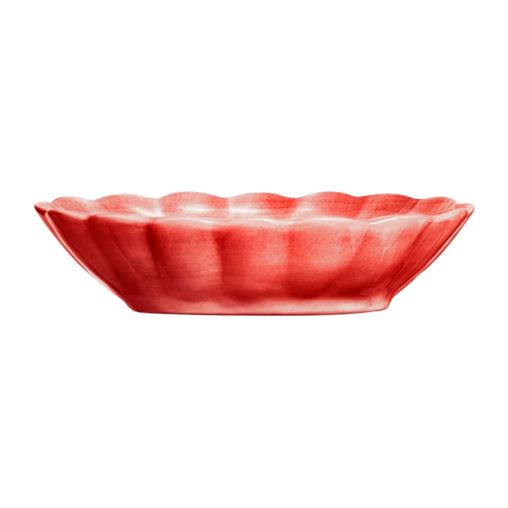 Oyster Schale 18 x 23cm - Rot-Limited Edition - Mateus