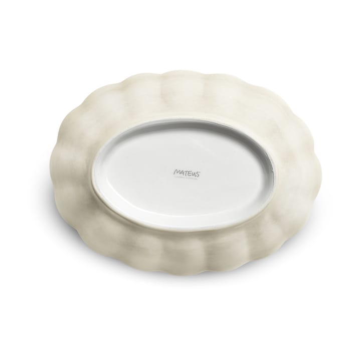 Oyster Schale 18 x 23cm, Sand Mateus