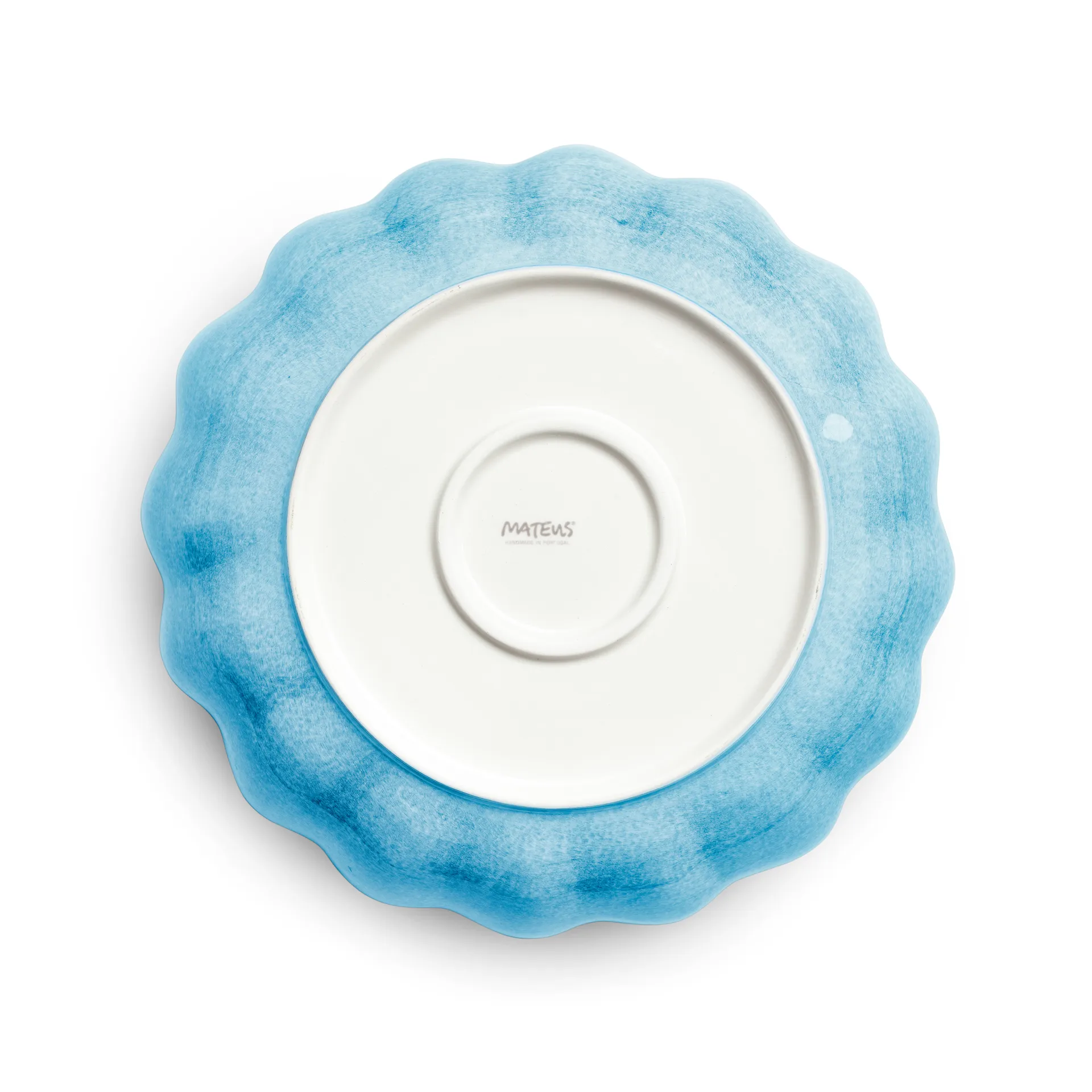 Oyster Schale Ø24cm, Türkis Mateus