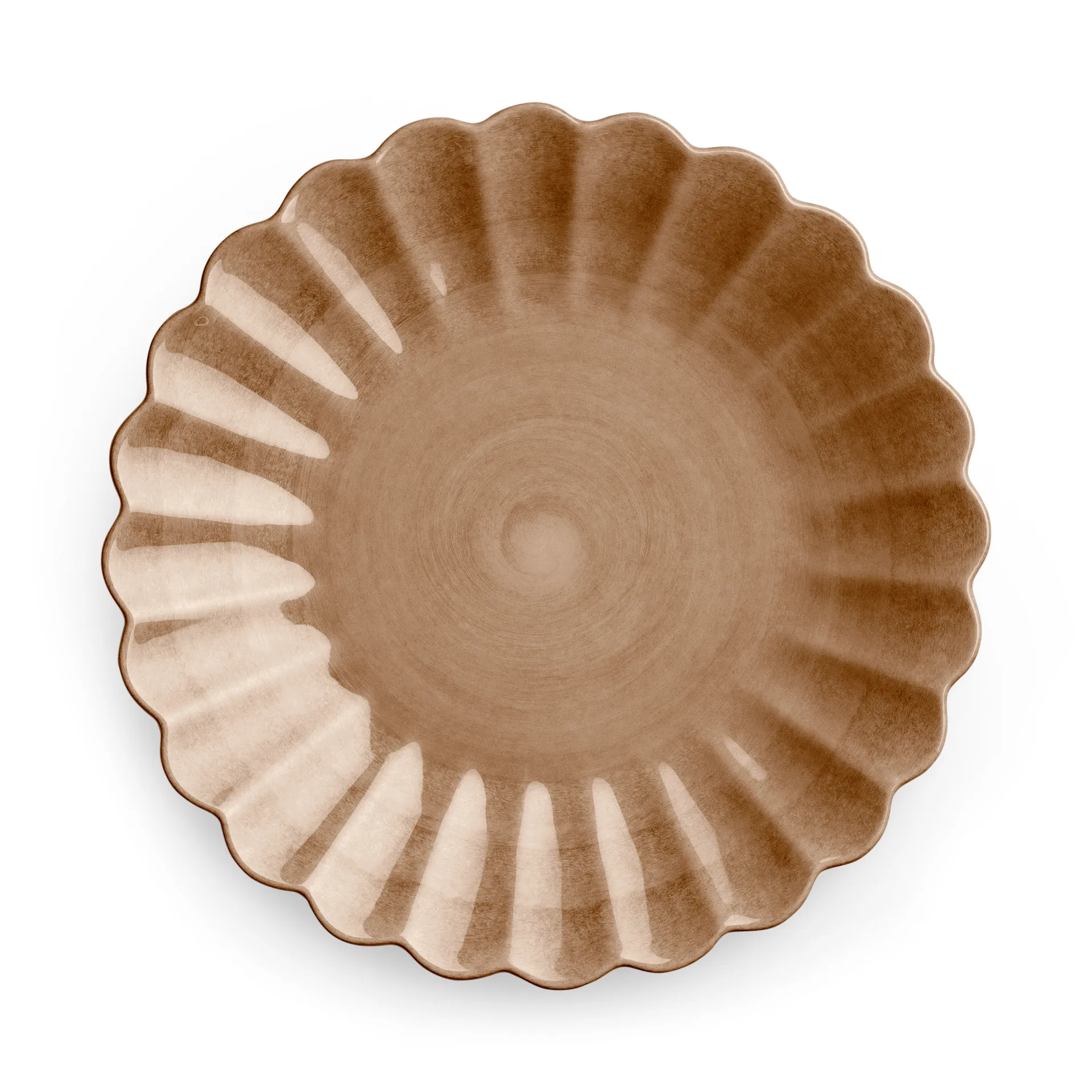 Oyster Teller 20cm, Cinnamon Mateus