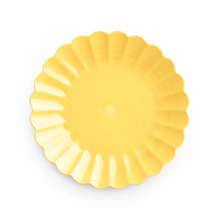 Oyster Teller 28 cm - Gelb - Mateus