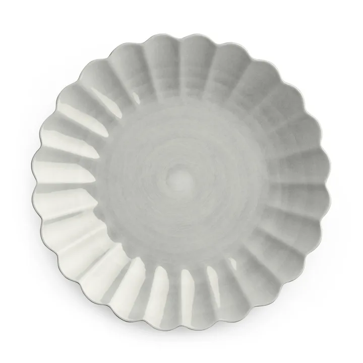 Oyster Teller 28 cm - Grau - Mateus