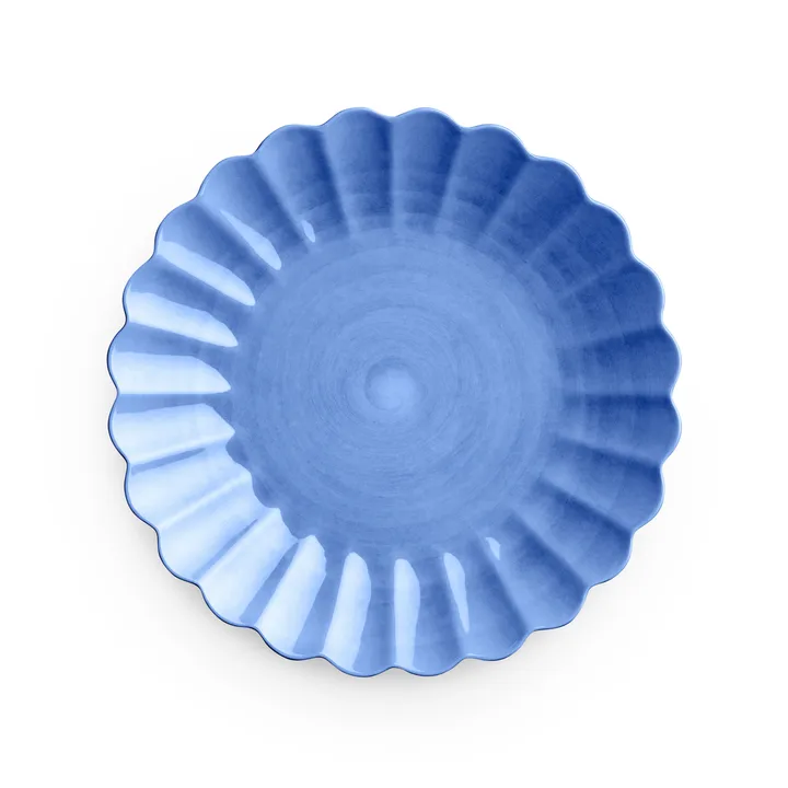 Oyster Teller 28 cm - Hellblau - Mateus